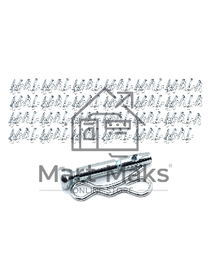 Срезные болты для снегоуборщика 6х41мм со шплинтом комплект 100шт 144002