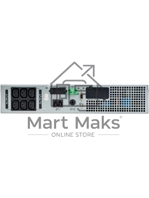 Источник бесперебойного питания однофазный Online 1000 Ва/1000 Вт, Rack mount, c LCD дисплеем 24VDC с АКБ 2U 2х9AH