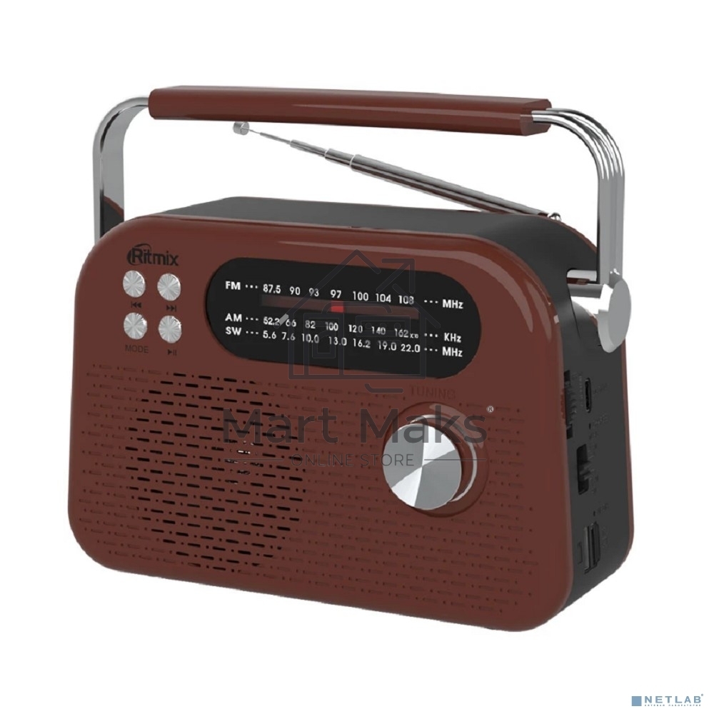 Радиоприемник Ritmix RPR-045 CHOCOLATE