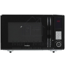 Микроволновая печь Hyundai HYM-D3009 черный, 23 л, 800 Вт, переключатели - кнопки, поворотный механизм