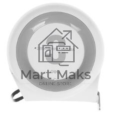 Рулетка Deli Home Series White H8103A 3м х 19мм, клипса, шнурок, эксклюзивный дизайн