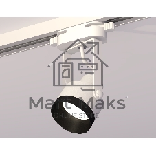 Светильник Ambrella light XT6601041 WH/PBK белый/черный полированный MR16 GU10 (C6601, N6131)