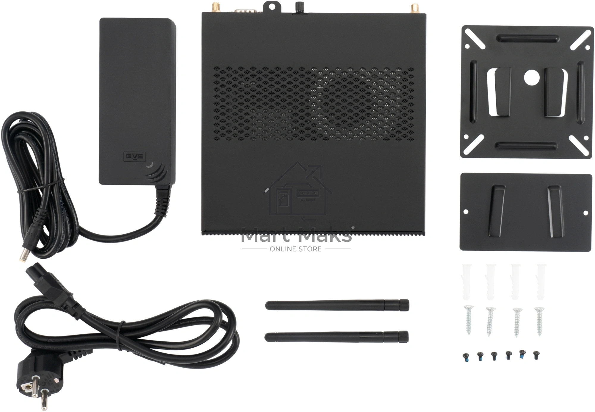 Неттоп IRU Tactio 310H6ITF i3 12100 (3.3) 8Gb SSD256Gb UHDG 730 без ОС GbitEth WiFi BT 120W черный (RUS) (2164456)