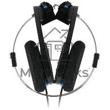 Проводные наушники KOSS Porta Pro Classic черный/голубой, накладные, проводной, складная конструкция