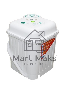 Стиральная машина Славда WS-35 белая, загрузка вертикальная 3.5кг, класс: A+