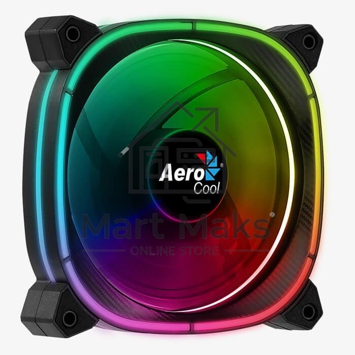 Вентилятор Aerocool / Formula Astro 12 ARGB черный, 120 мм, 1000 об/мин, 17.5 дБ, 6 pin