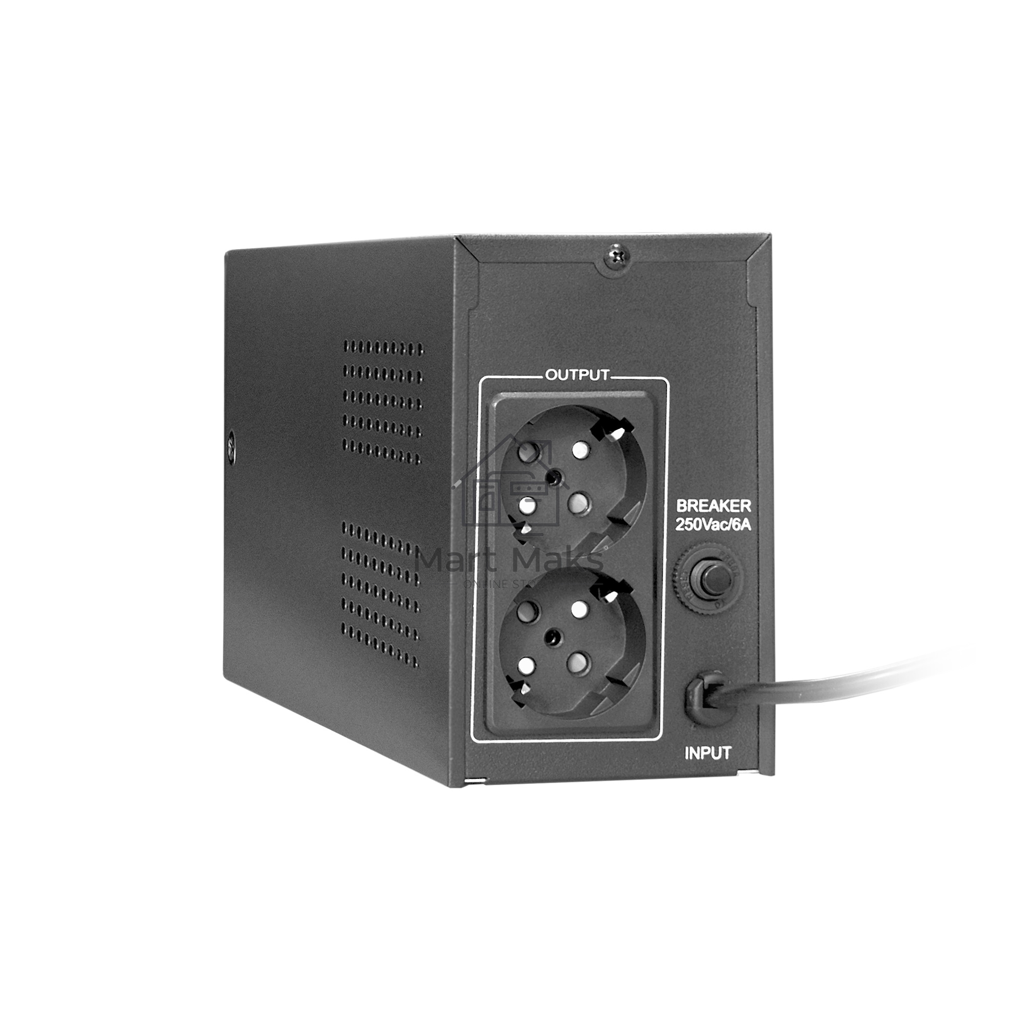 Источник бесперебойного питания ExeGate EP212516RUS Power Back BNB-800<800VA, Black, 2 евророзетки>