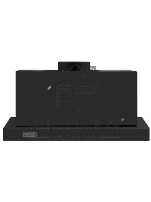 Вытяжка встраиваемая Gefest ВО 4501 К21 черный, 50 см, 600 куб. м/ч, 77 дБ