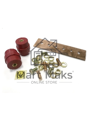 Комплект заземления для шкафов (шина заземления+винты) Hyperline TGRB-SET (упак.:1шт)