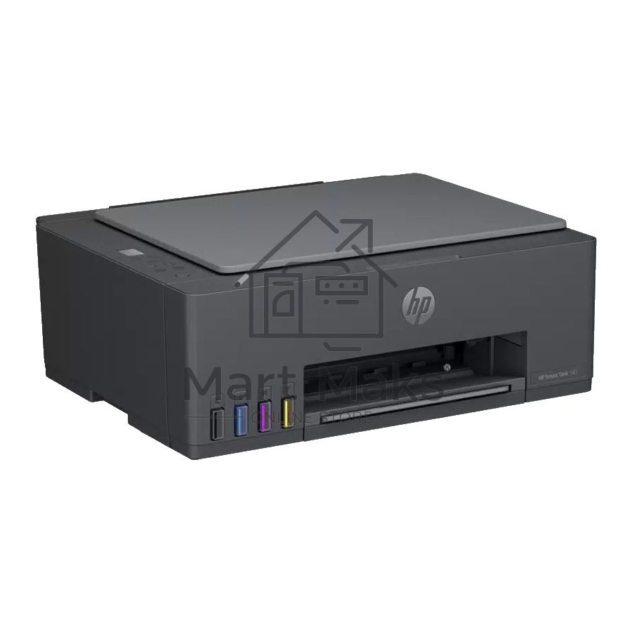 МФУ струйный HP Smart Tank 581 AiO (4A8D4A), A4, цветной, печ. до 22 стр/мин. (ч/б) до 16 стр/мин. (цвет), 1200 x 1200 dpi, USB, Wi-Fi, Air Print, Mopria