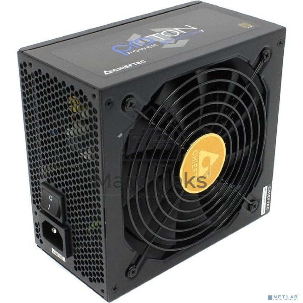 Блок питания Chieftec Proton BDF-850C, 850Вт, 80 PLUS Bronze, 140мм, модульный, черный