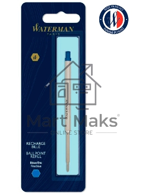 Стержень шариковый Waterman Standard Maxima (CW1964016) F 0.8мм синие чернила блистер