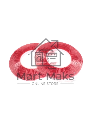 Скотч двусторонний прозрачный 3M с красной защитной лентой толщина 1мм ширина 5мм 10м 2 шт