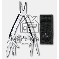 Мультитул Victorinox SwissTool Spirit MX (3.0224.MN) 105мм 24функц. чехол нейлоновый серебристый подар.коробка