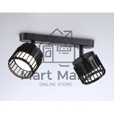 Светильник Ambrella light TN71163/2 BK черный GX53/2 260*100*125