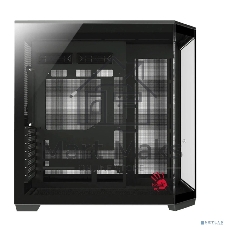 Компьютерный корпус Bloody BD-CC109 черный без БП ATX 10x120мм 2xUSB3.0 audio