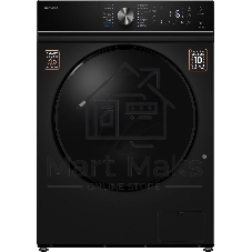 Стиральная машина Weissgauff WM 4106 D Black Edition черный, загрузка фронтальная 6 кг, 1000 об/мин, класс: А