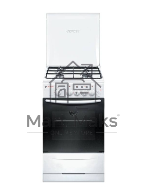 Плита газовая Gefest ПГ 3200-06 белый, конфорок 4 шт, духовка 42 л, 50 см x 85 см x 57 см