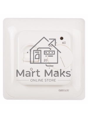 Терморегулятор механический с датчиком температуры пола (R70XT) (3500 Вт) бежевый Rexant