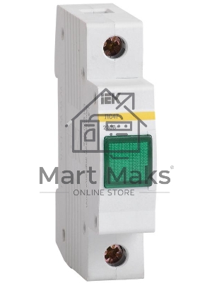 Лампа сигнальная ЛС-47 зел. ИЭК MLS10-230-K06