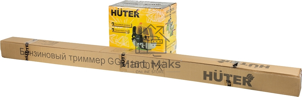 Триммер бензиновый Huter GGT-1500TX 1500Вт неразбор.штан. реж.эл.:леска/нож (может отгружаться со штангой модели GGT-2900T, GGT-2500T 70/2/14)