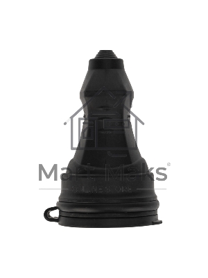 Розетка переносная влагозащищенная с крышкой 2P+PE 230V, 16 А, IP44 каучук PROconnect