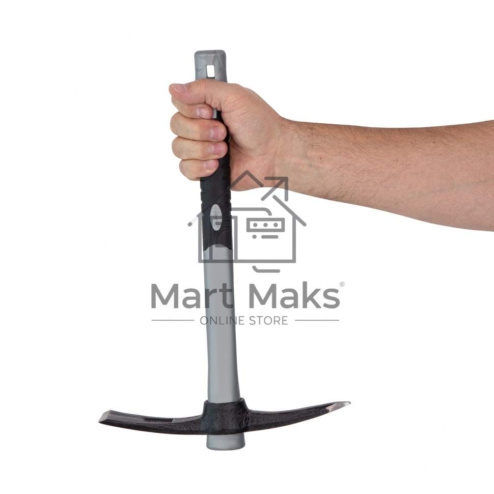 Кирка MATRIX 21828 mini 400 г фибергласовая обрезиненная рукоятка 385мм