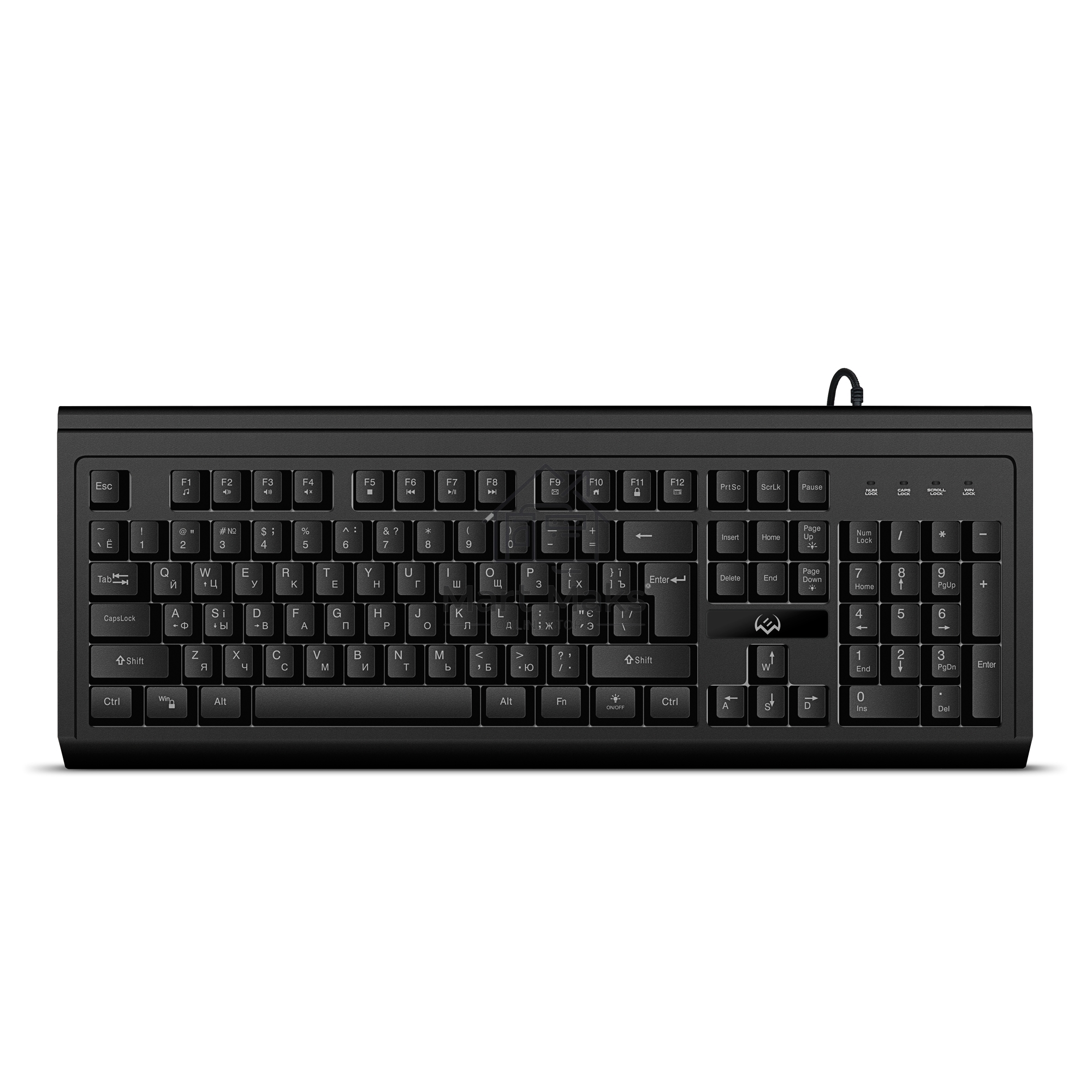 Клавиатура SVEN KB-G8400 проводная USB, черный