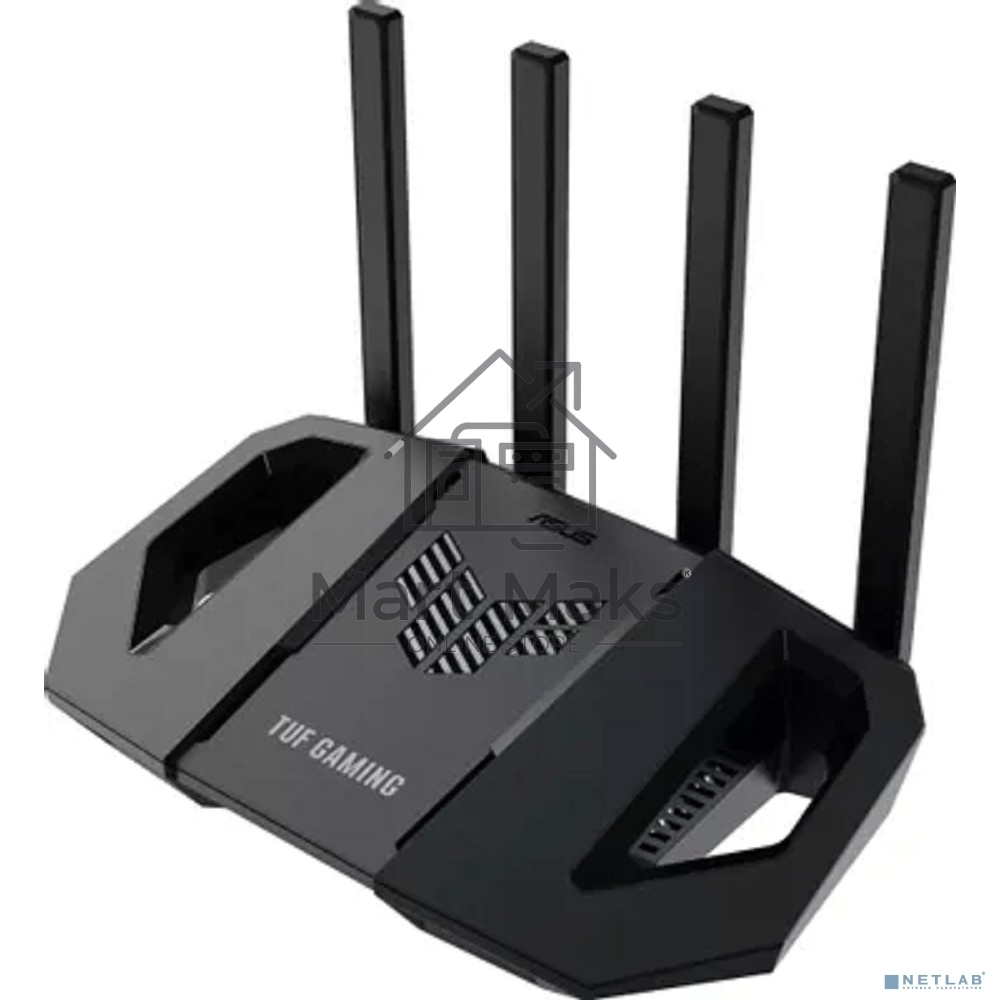 Роутер беспроводной Asus TUF-BE3600 BE3600 100/1000/2500BASE-T черный