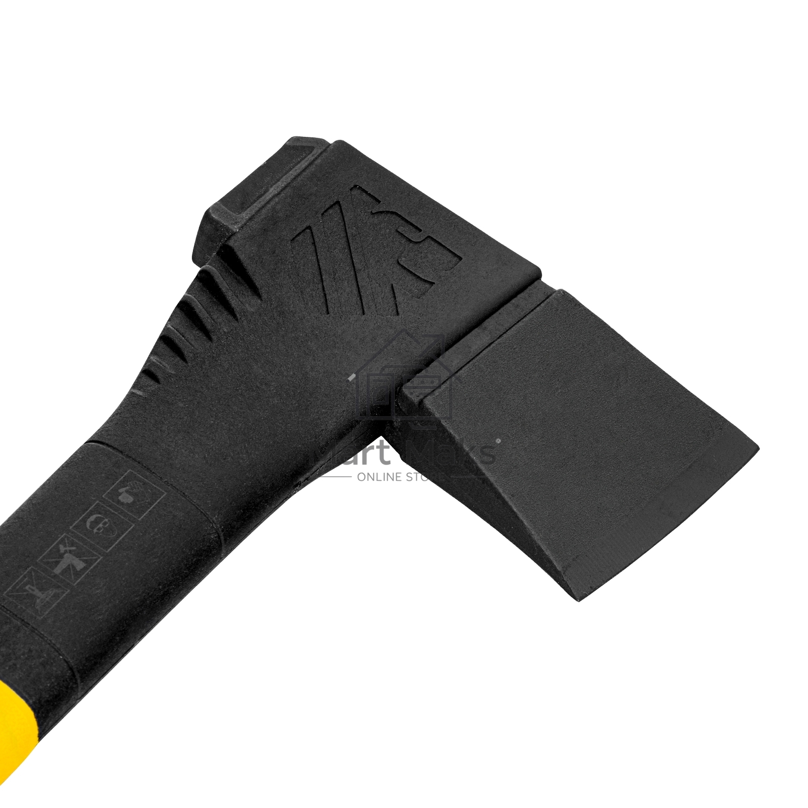 Топор-колун Denzel 21430 F3, 640 гр, двухкомпонентная рукоятка, 320 мм