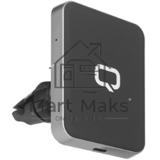 Автомобильное беспроводное зарядное устройство Qumo PowerAid Qi C Charger V2 (Charger 0009), 10 Вт, 1 контур