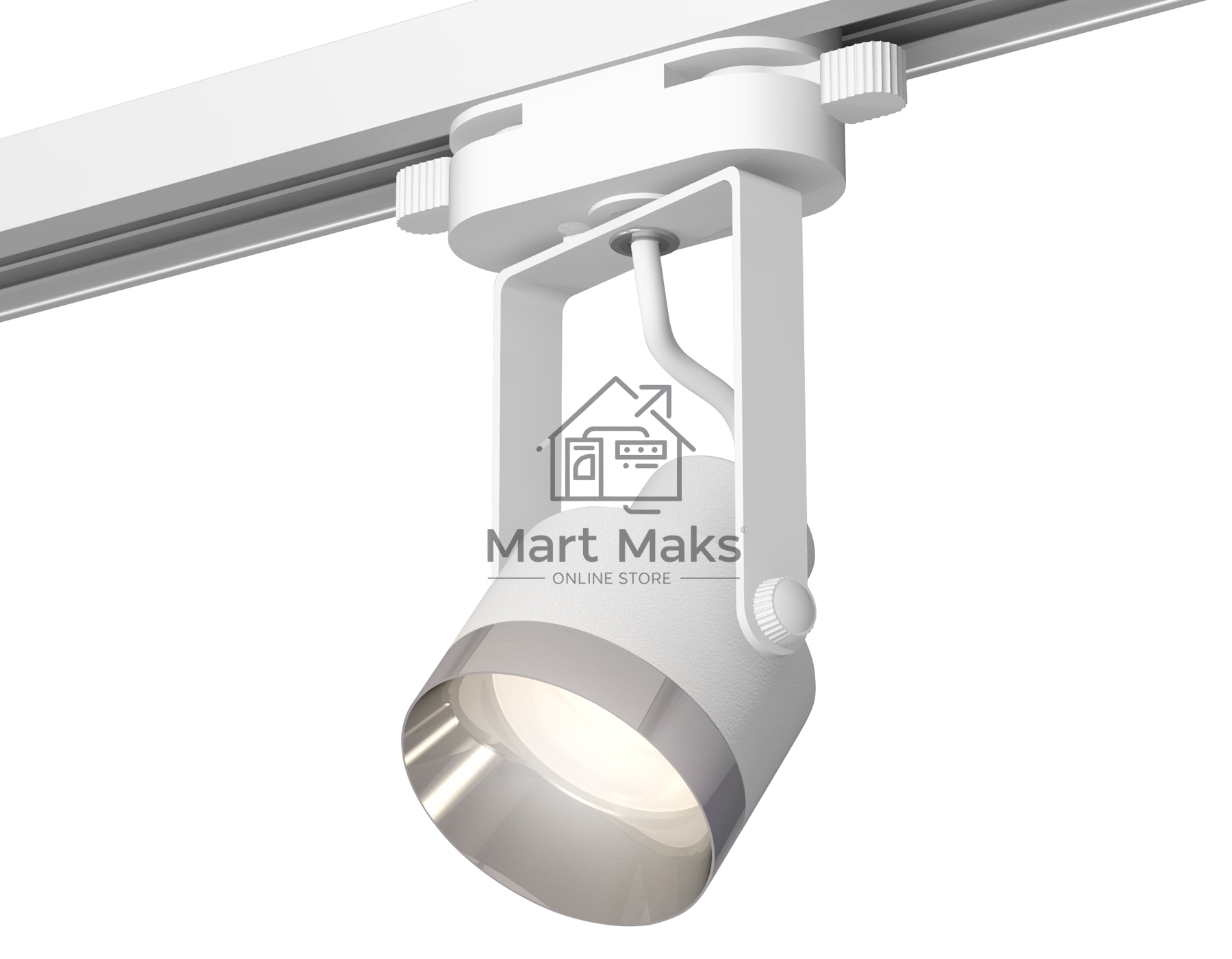 Светильник Ambrella light XT6601042 WH/PSL белый/серебро полированное MR16 GU10 (C6601, N6132)