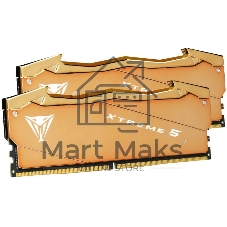 Оперативная память Patriot Viper Xtreme 5 Aurum, DDR5, 32GB (2x16GB), 8000 MHz, CL38, с радиатором, золотистый