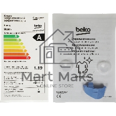 Стиральная машина Beko WSRE7612XAWI белый загрузка фронтальная 7 кг, 1200 об/мин., класс: А