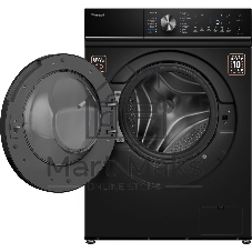 Стиральная машина Weissgauff WM 4106 D Black Edition черный, загрузка фронтальная 6 кг, 1000 об/мин, класс: А