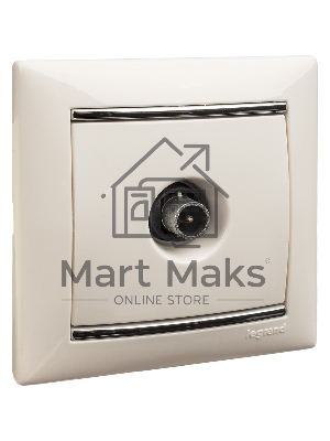 Розетка TV Valena звезда 1,5Дб 2400МГц (белая)