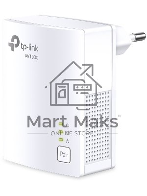 Сетевой адаптер TP-Link AV1000 Gigabit Powerline Starter KitSPEED: 1000 Mbps PowerlineSPEC: Broadcom CPU, HomePlug AV2, 1+1 Gigabit PortFEATURE: Plug and Play, tpPLC Utility, Pair for More SecurityKIT: 2× TL-PA7017