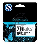 Картридж струйный HP №711 CZ129A черный для HP DJ T120/T520 (38мл)