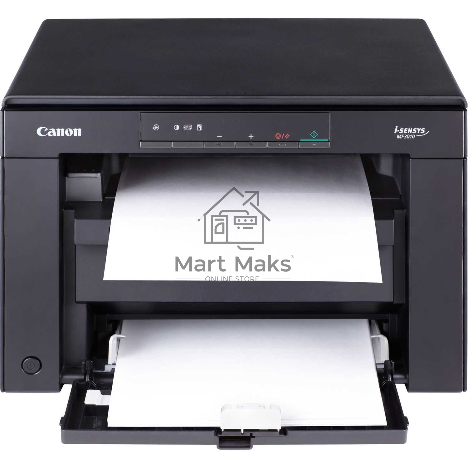 МФУ лазерный Canon i-SENSYS MF3010 (5252B004), A4, ч/б, печ. 18 стр/мин., скан. до 18 стр/мин., 600 x 1200 dpi (печать) 600x600dpi (сканер), USB 2.0