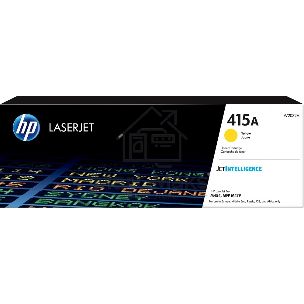 Картридж лазерный HP 415A W2032A желтый для HP HP LJ M454/MFP M479 (2100стр.)