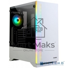 Компьютерный корпус ZALMAN S5, ATX, WHITE, WINDOW, 2xCOMBO (3.5