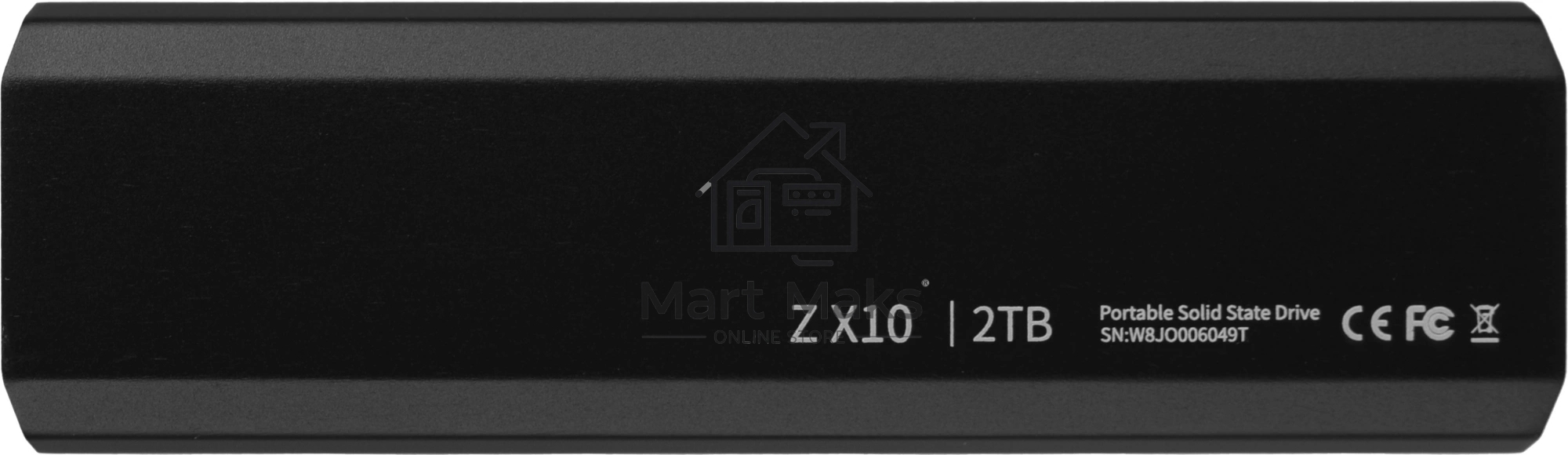 Внешний накопитель SSD Netac USB-C 2Tb NT01ZX10-002T-32BK ZX10 2.5
