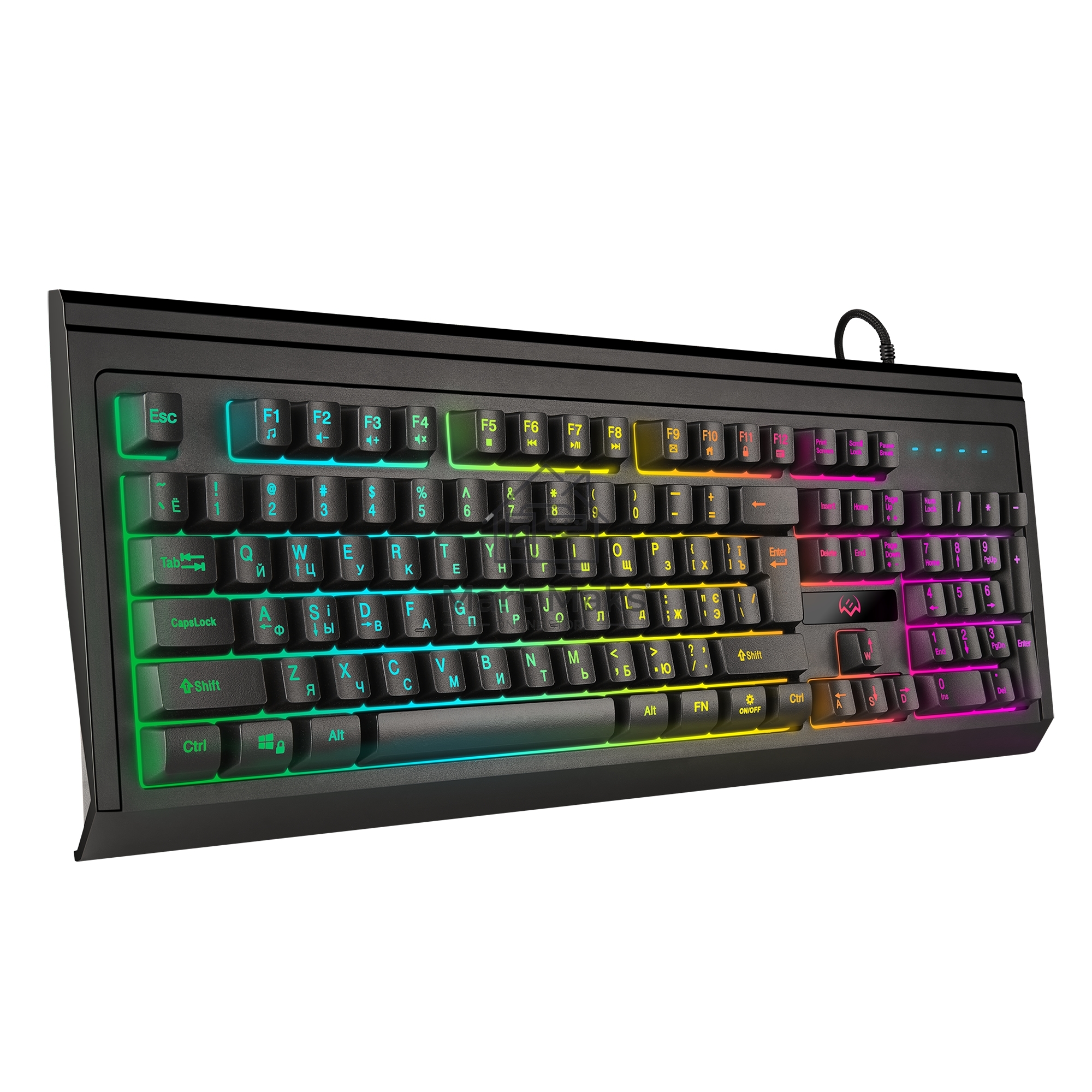Клавиатура SVEN KB-G8400 проводная USB, черный
