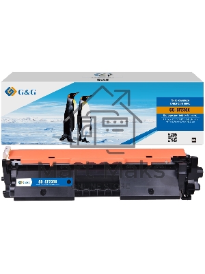 Картридж лазерный G&G GG-CF230X черный (3500стр.) для HP LJ Pro M203d/M203dn/M203dw;MFP M227fdn/M227fdw/M227sdn