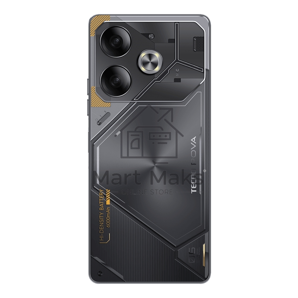 Смартфон Tecno POVA 6, 12/256Gb, серый