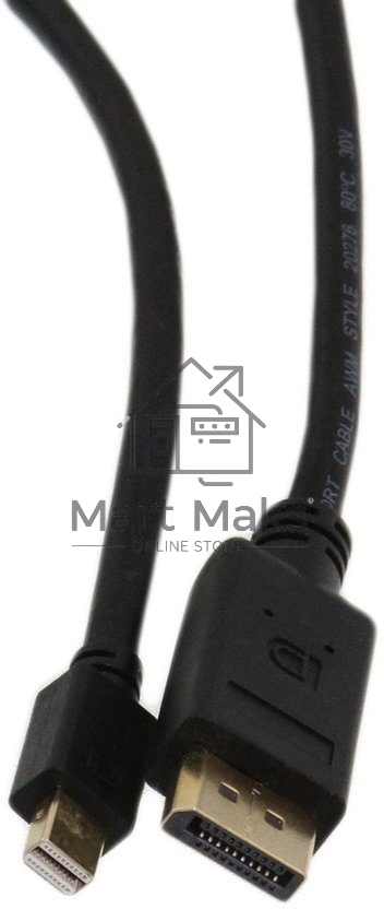Кабель-переходник Telecom (TA682-1.8M) 4K*60Hz 1.2V Mini DisplayPort M <--> Display Port M 1,8м [6926123463314]