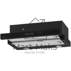 Вытяжка кухонная Krona KAMILLA T 600 BLACK (1 мотор)