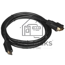 Кабель HDMI to DVI-D (19M -25M) 2м, TV-COM, 2 фильтра LCG135F-2M