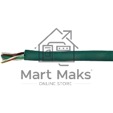Кабель информационный Lanmaster LAN-5EUTP-HFLT-GN cat.5e UTP 4 пары 24AWG LSZH внутренний 305м зеленый