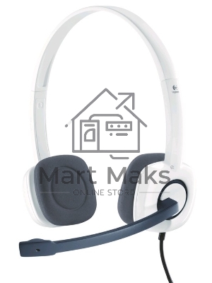 Наушники с микрофоном Logitech H150 белый накладные оголовье (981-000350)